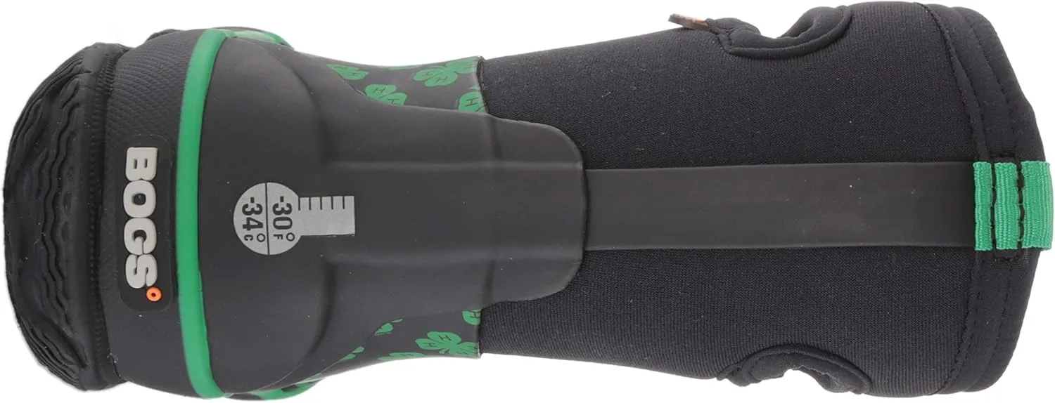BOGS Unisex-Child Classic High Waterproof Insulated Rubber Neoprene Rain Boot