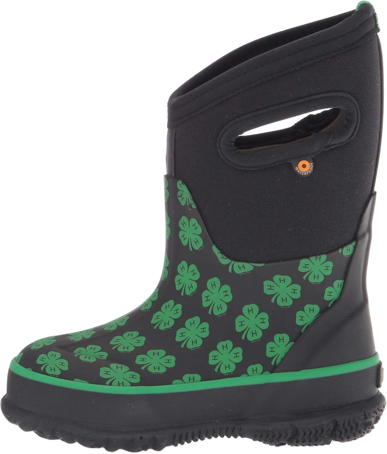 BOGS Unisex-Child Classic High Waterproof Insulated Rubber Neoprene Rain Boot