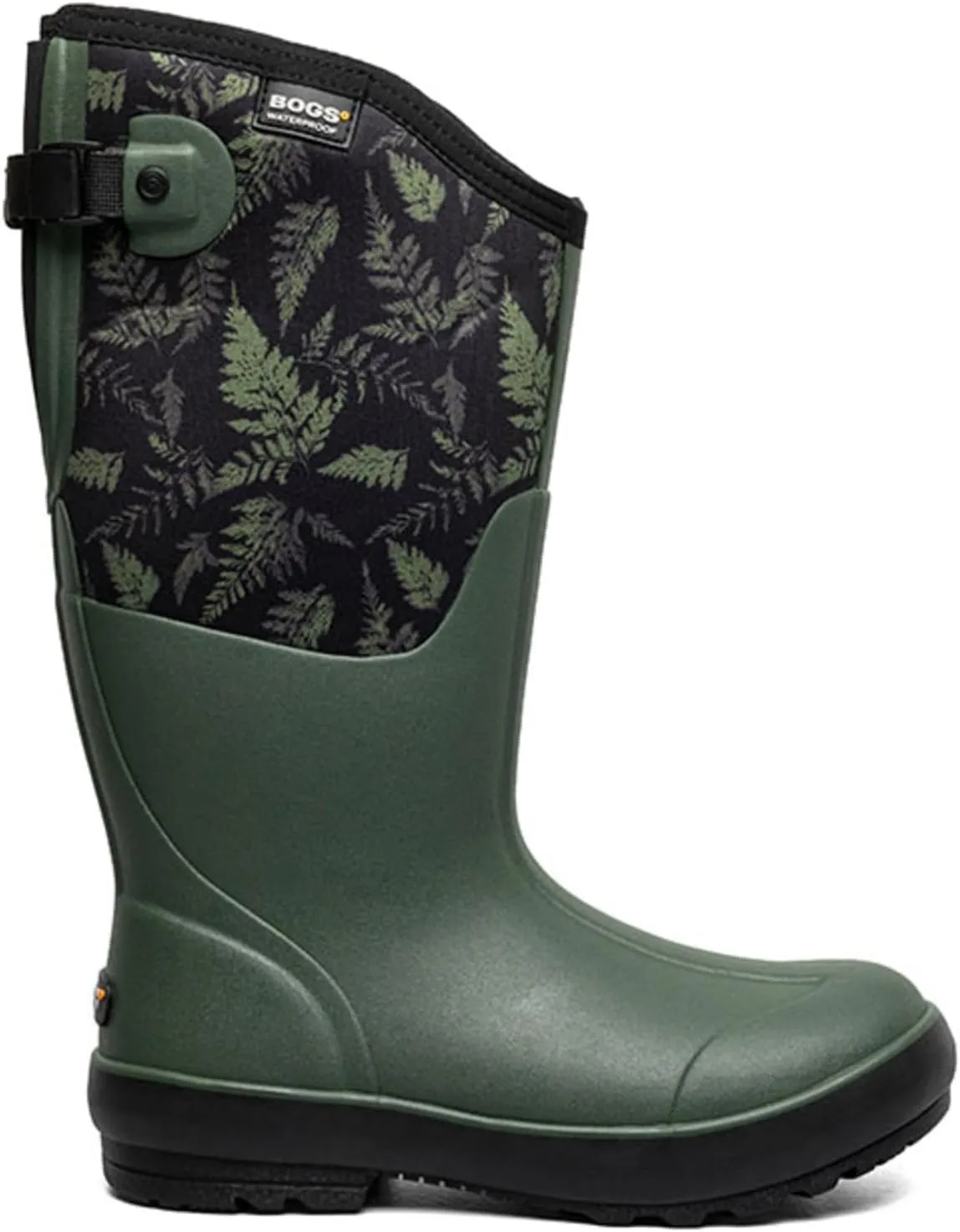BOGS Women's Classic Ii Tall Adjustable Calf-Ferns Rain Boot