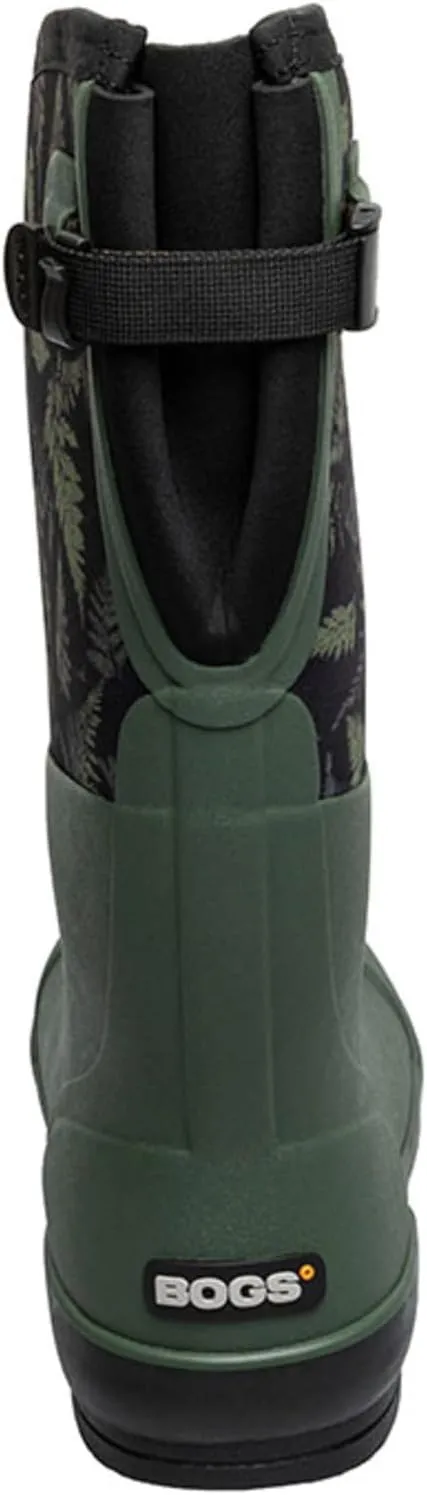 BOGS Women's Classic Ii Tall Adjustable Calf-Ferns Rain Boot