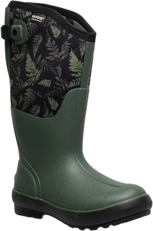 BOGS Women's Classic Ii Tall Adjustable Calf-Ferns Rain Boot