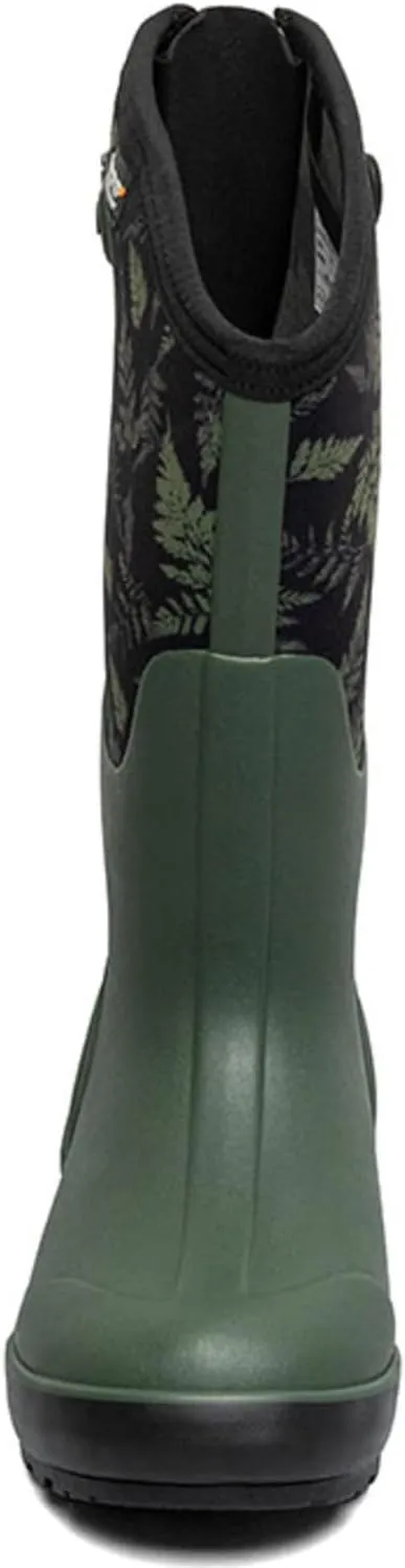BOGS Women's Classic Ii Tall Adjustable Calf-Ferns Rain Boot
