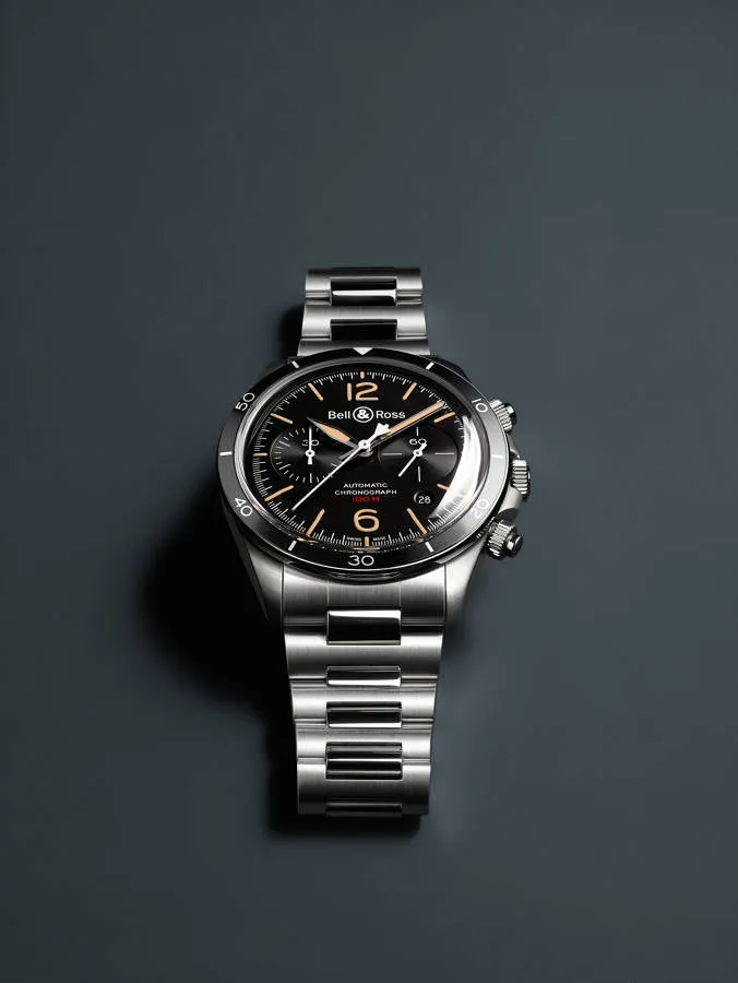 BR Watch Vintage BR V2-94 Steel Heritage Bracelet