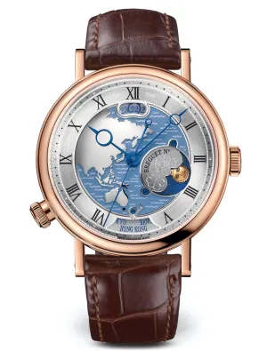 Breguet Hora Mundi 5717 18K Rose Gold Men's Watch