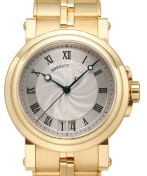 Breguet Marine Big Data Skeleton 18K Yellow Gold Men's Watch