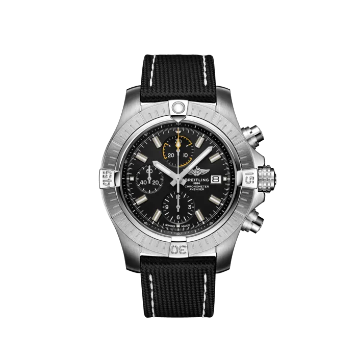Breitling Avenger Chronograph 45 - Stainless Steel - Black - A13317101B1X1