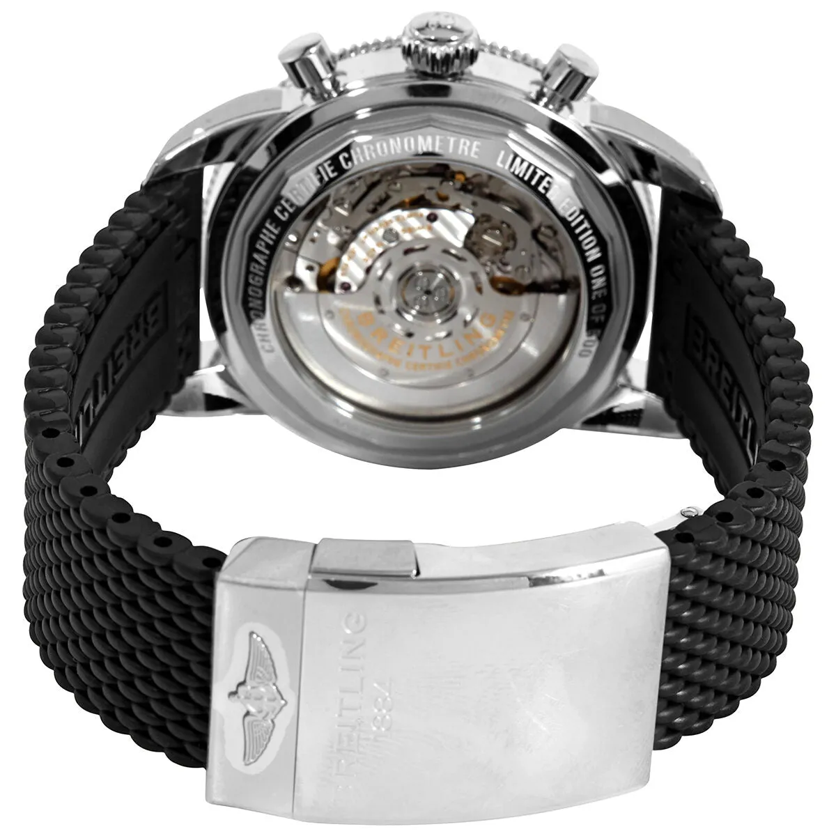 Breitling Superocean Heritage II Chronograph Automatic Green Dial Men's Limited Edition Watch AB01621A1L1S1