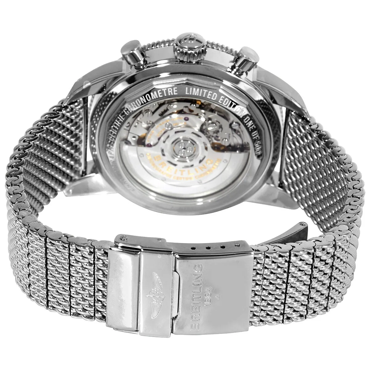 Breitling Superocean Heritage II Chronograph Automatic Green Dial Men's Watch AB01621A1L1A1