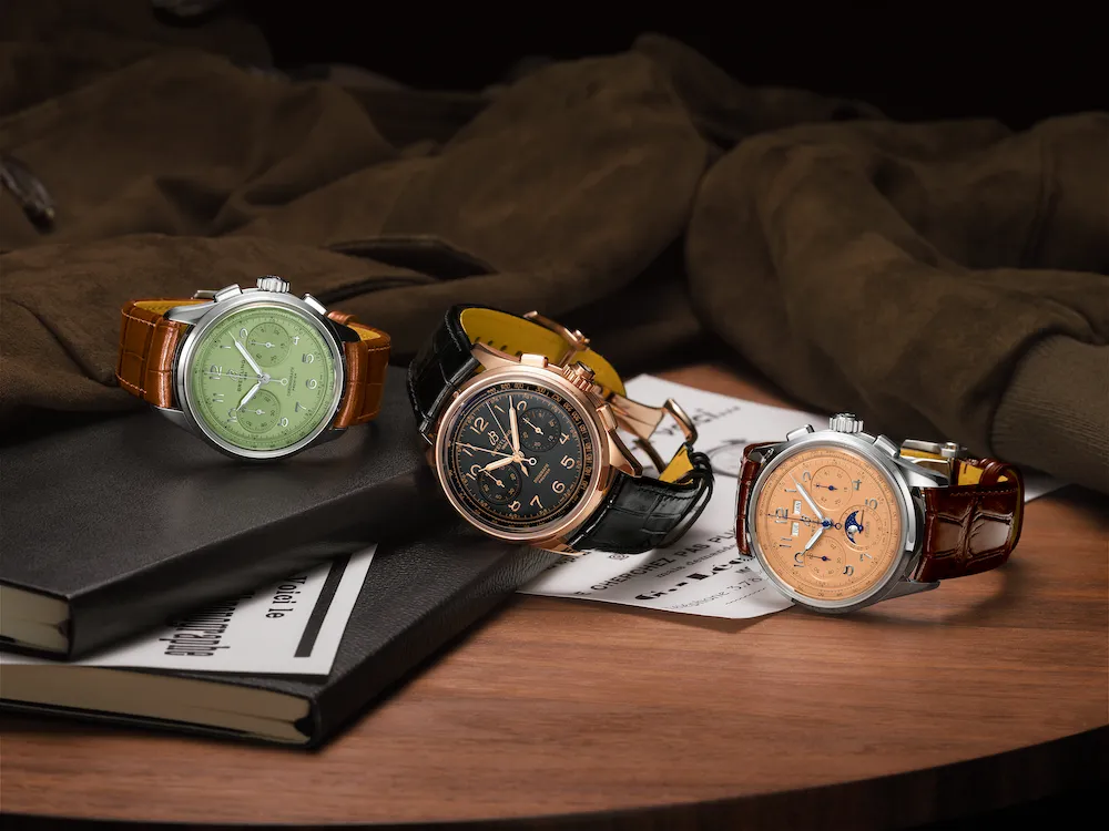 BRT Watch Premier Heritage B9 Chronograph 4h Pistachio Green