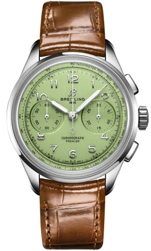 BRT Watch Premier Heritage B9 Chronograph 4h Pistachio Green