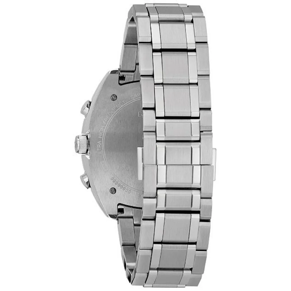 Bulova Curv Gents Chronograph Stainless Steel Men's Watch - 96A185