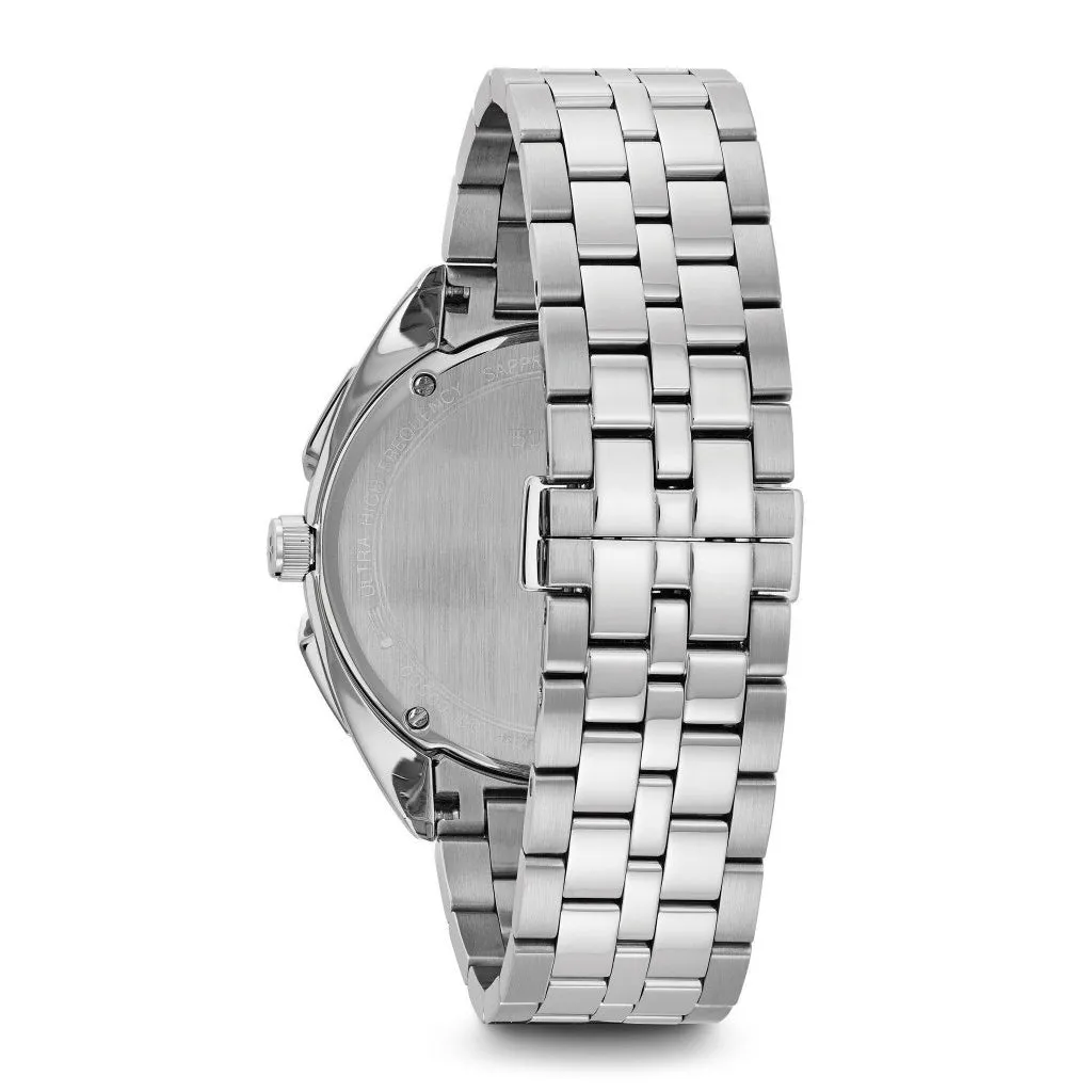 Bulova Curv Gents Chronograph Stainless Steel Men's Watch - 96A186