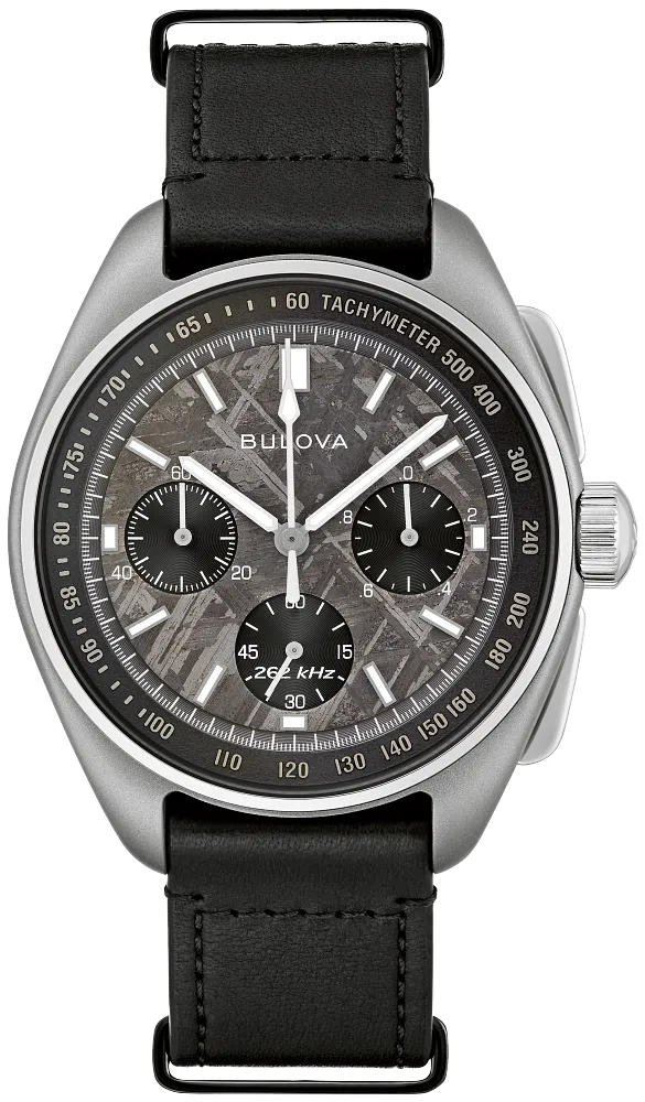 Bulova Lunar Pilot Meteorite Quartz chrono | 96A312