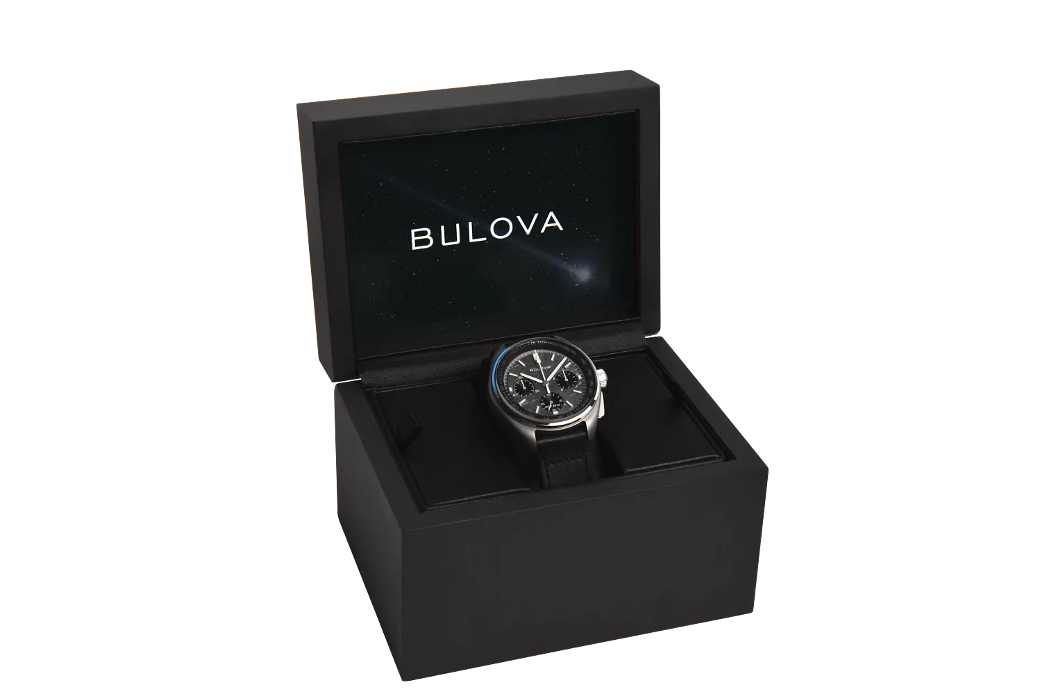 Bulova Lunar Pilot Meteorite Quartz chrono | 96A312