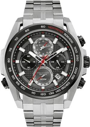 Bulova Precisionist Chronograph Mens Watch 98B270
