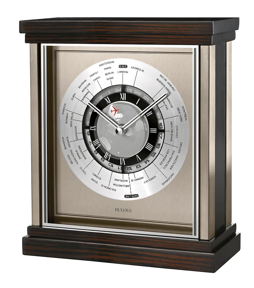 Bulova Wyndmere World Time Executive Clock