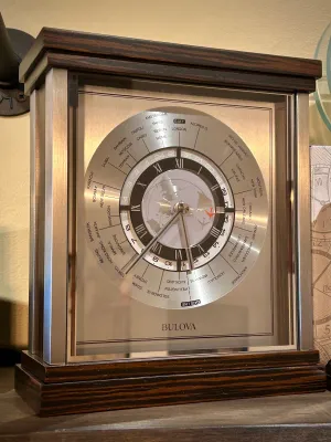 Bulova Wyndmere World Time Executive Clock