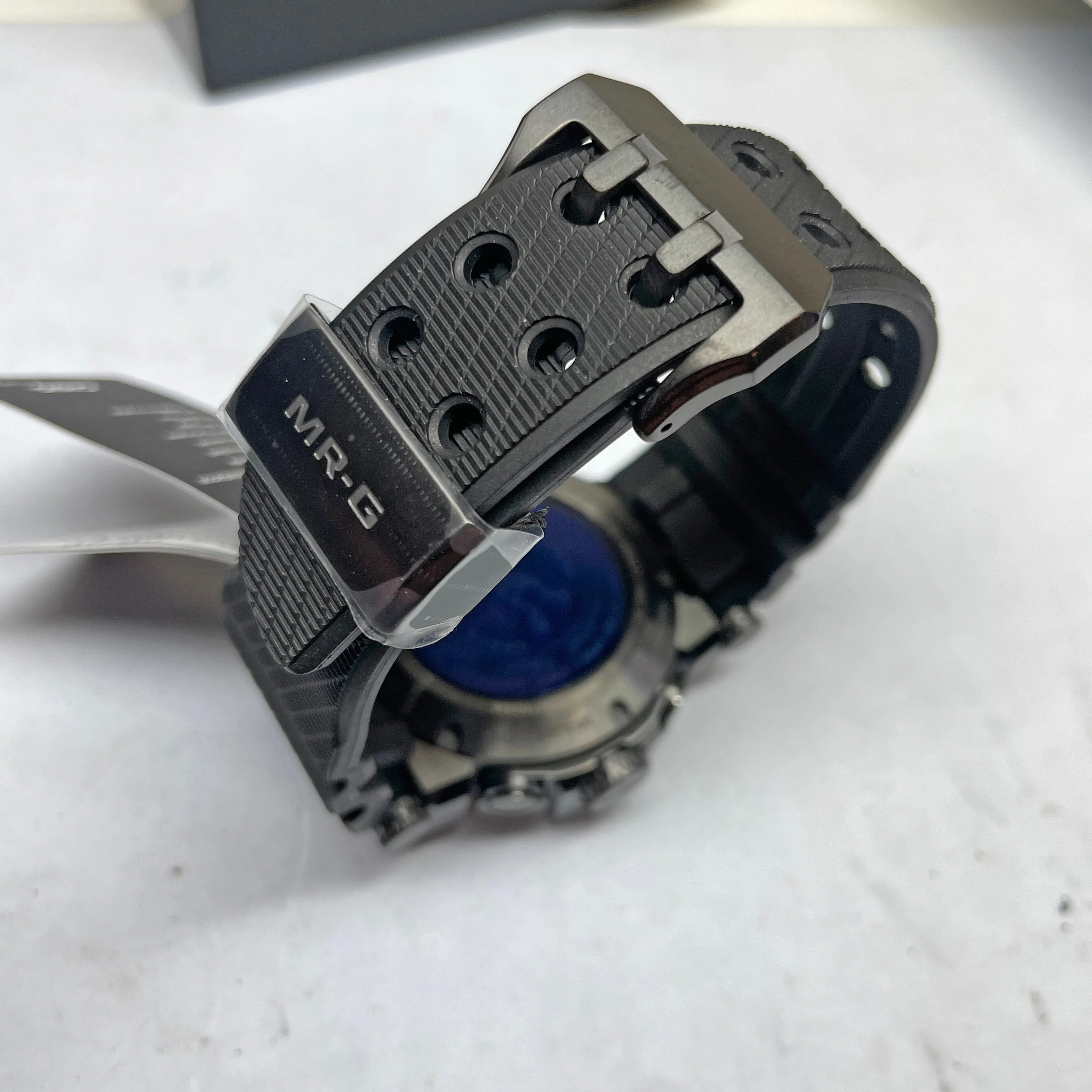Casio G-Shock MRG Frogman MRGBF1000R-1A Blue Titanium Dive Watch