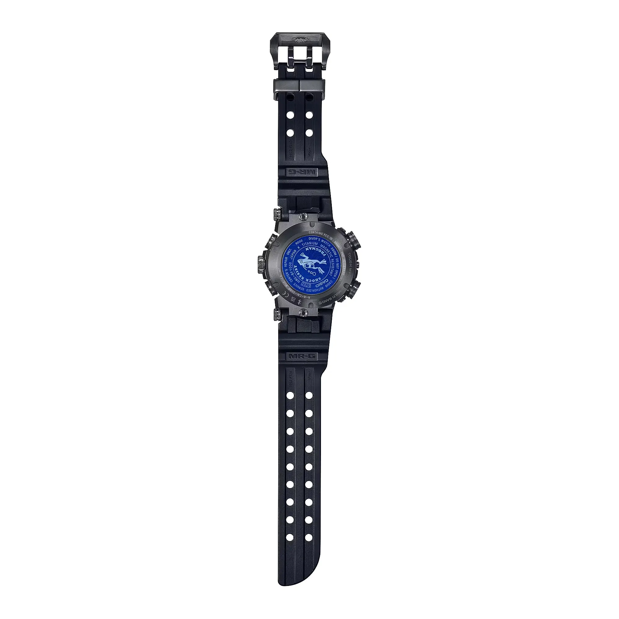 Casio G-Shock MRG Frogman MRGBF1000R-1A Blue Titanium Dive Watch