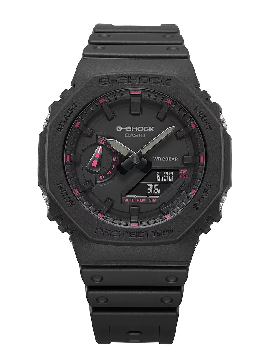 Casio G-Shock x BCRF Battling Breast Cancer Black Mens Watch GA2100P-1A