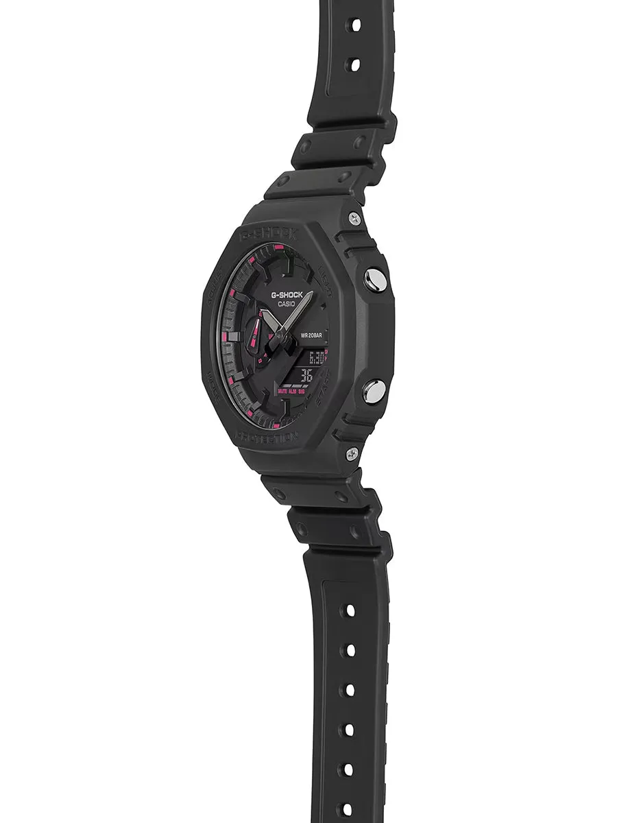 Casio G-Shock x BCRF Battling Breast Cancer Black Mens Watch GA2100P-1A