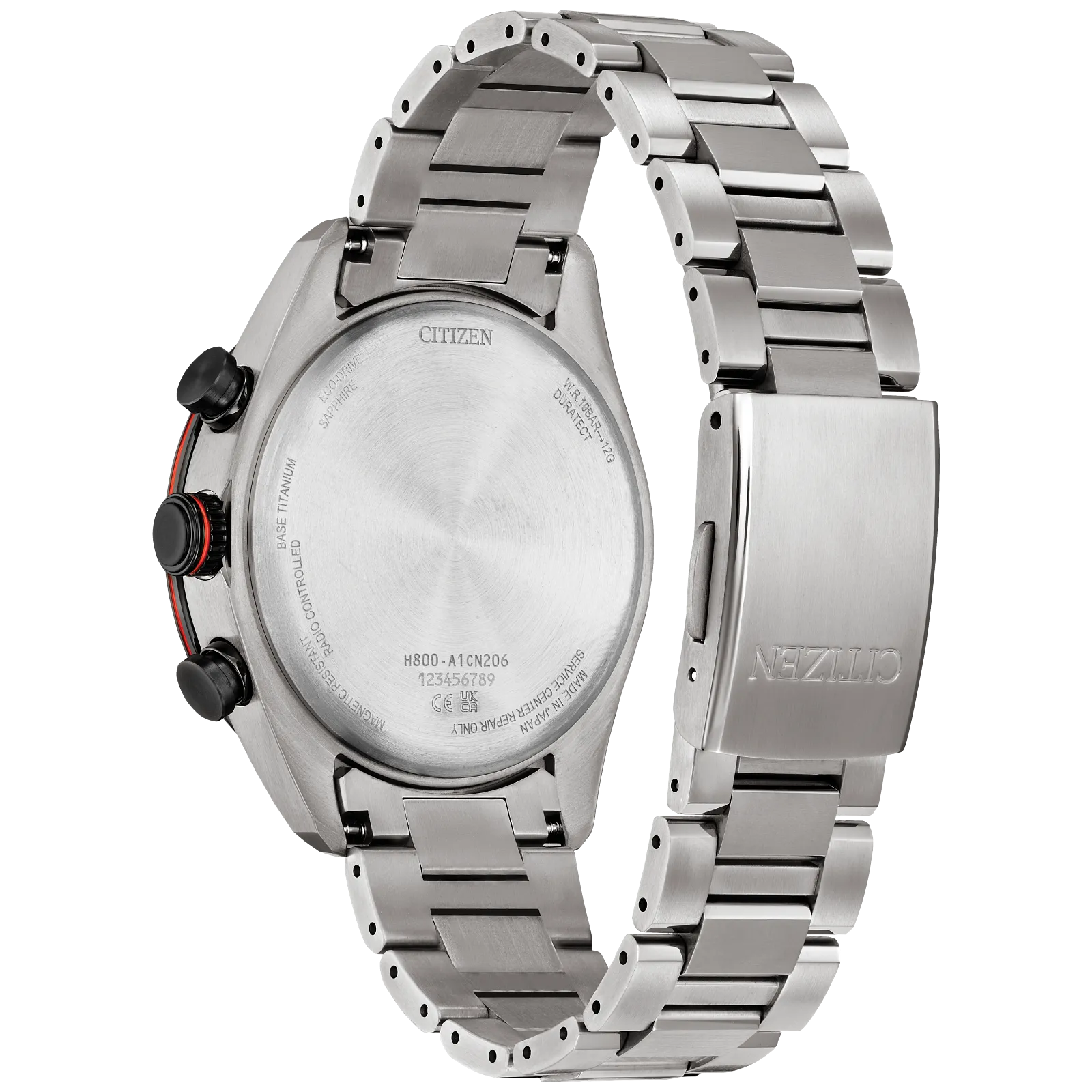 Citizen Attesa Radio Controlled Eco-Drive Titanium Watch AT8189-61E