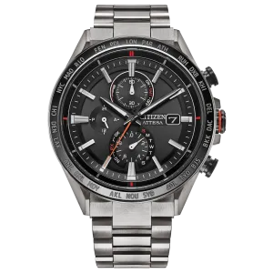 Citizen Attesa Radio Controlled Eco-Drive Titanium Watch AT8189-61E
