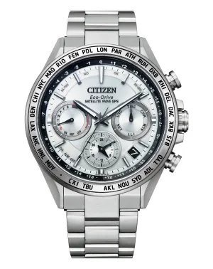 Citizen Attesa Satellite Eco-Drive Titanium Watch CC4010-80A