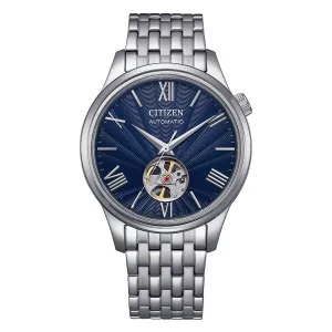 Citizen Dress NH9130-84L Silver and Black Men's Watch