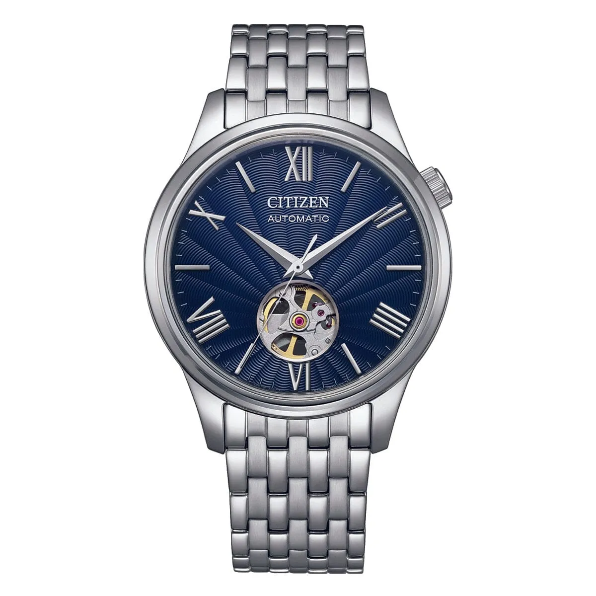 Citizen Dress NH9130-84L Silver and Black Men's Watch