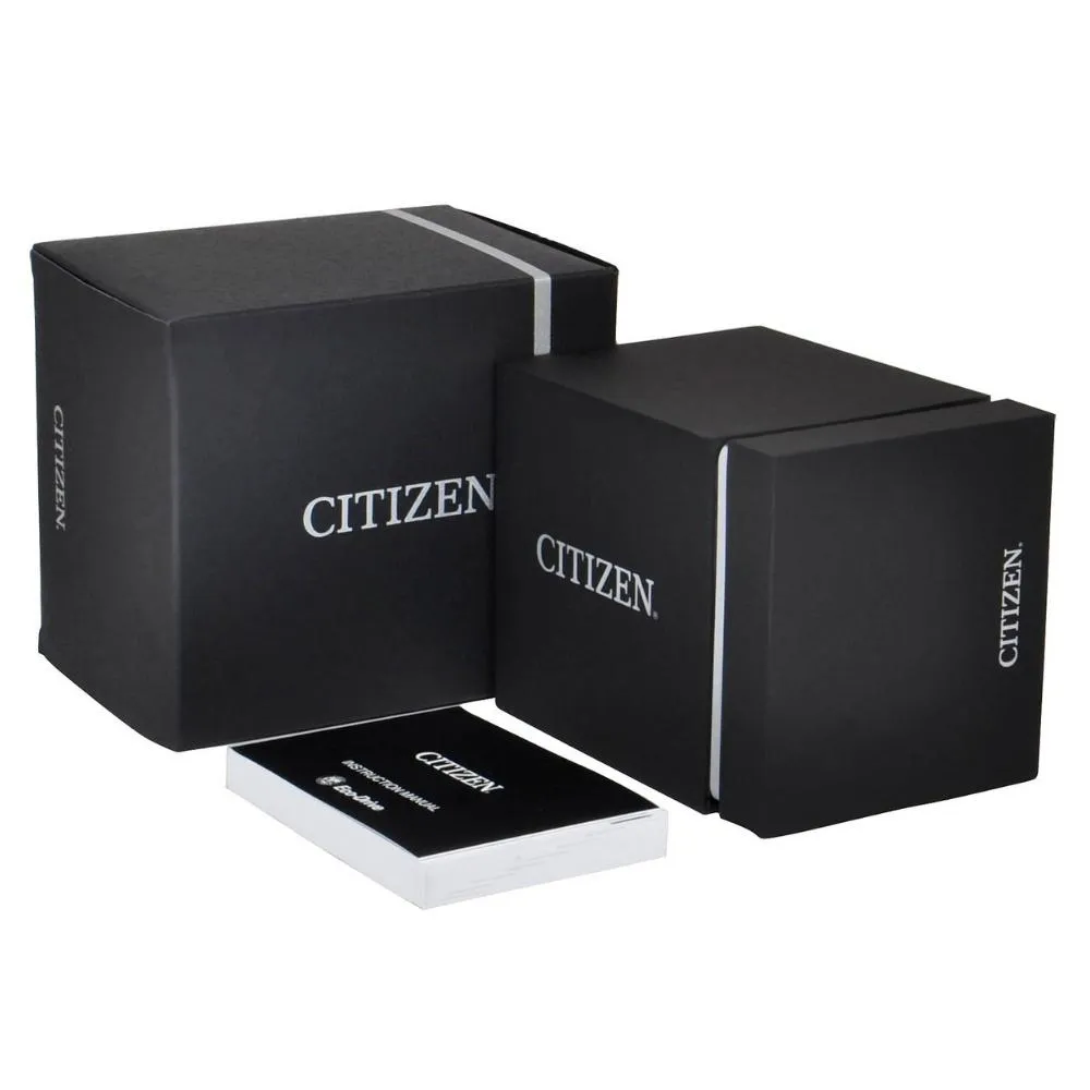 Citizen Gents Chronograph Eco-Drive Steel Men's Watch - CA4336-85E
