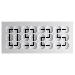 Clockclock 24 White
