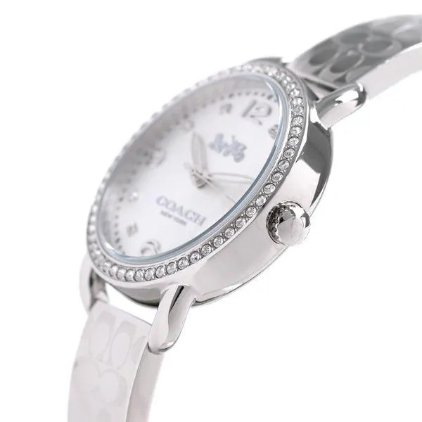 Coach Delancey Silver Ladies Watch - 14502765