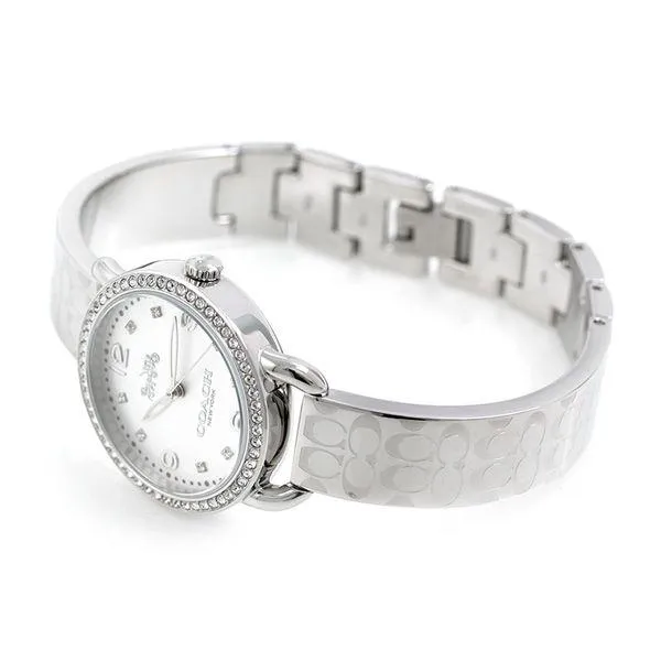 Coach Delancey Silver Ladies Watch - 14502765