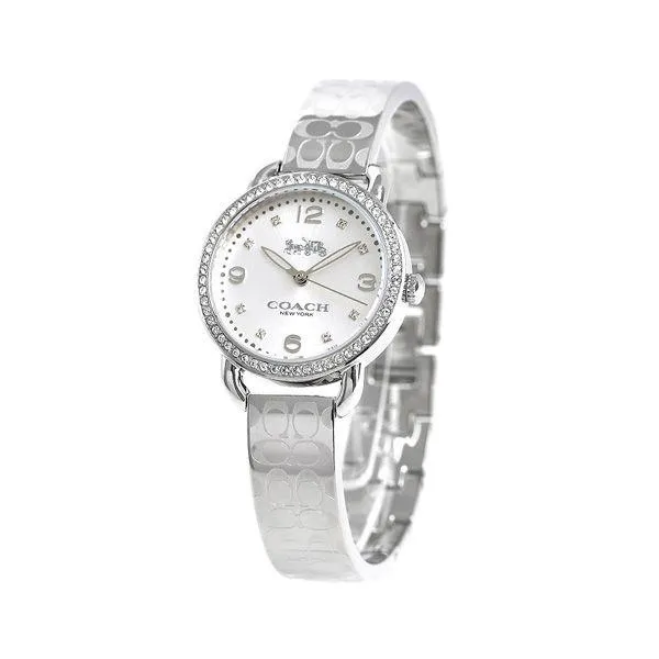 Coach Delancey Silver Ladies Watch - 14502765