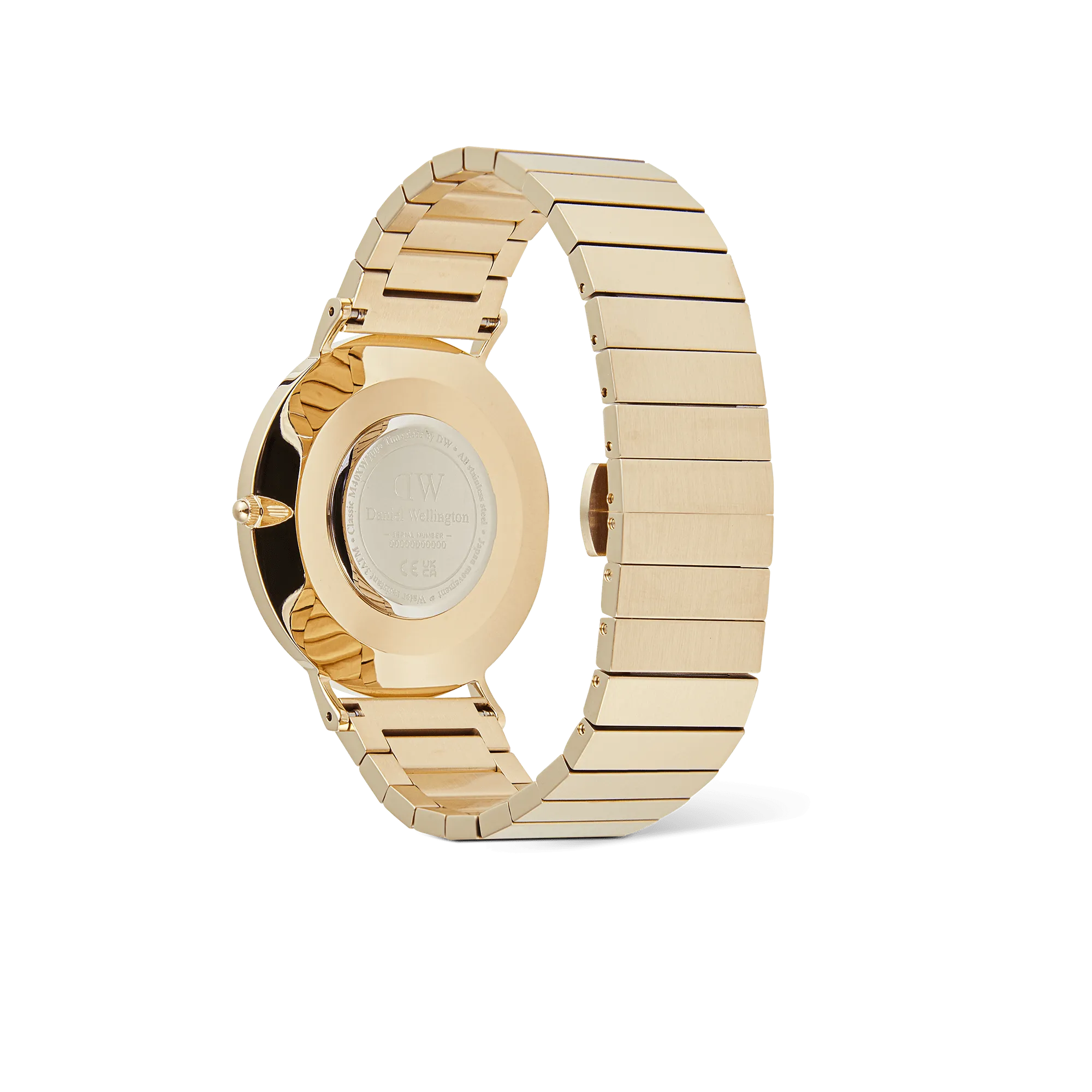 Daniel Wellington Classic Piano Link Gold Unitone Watch
