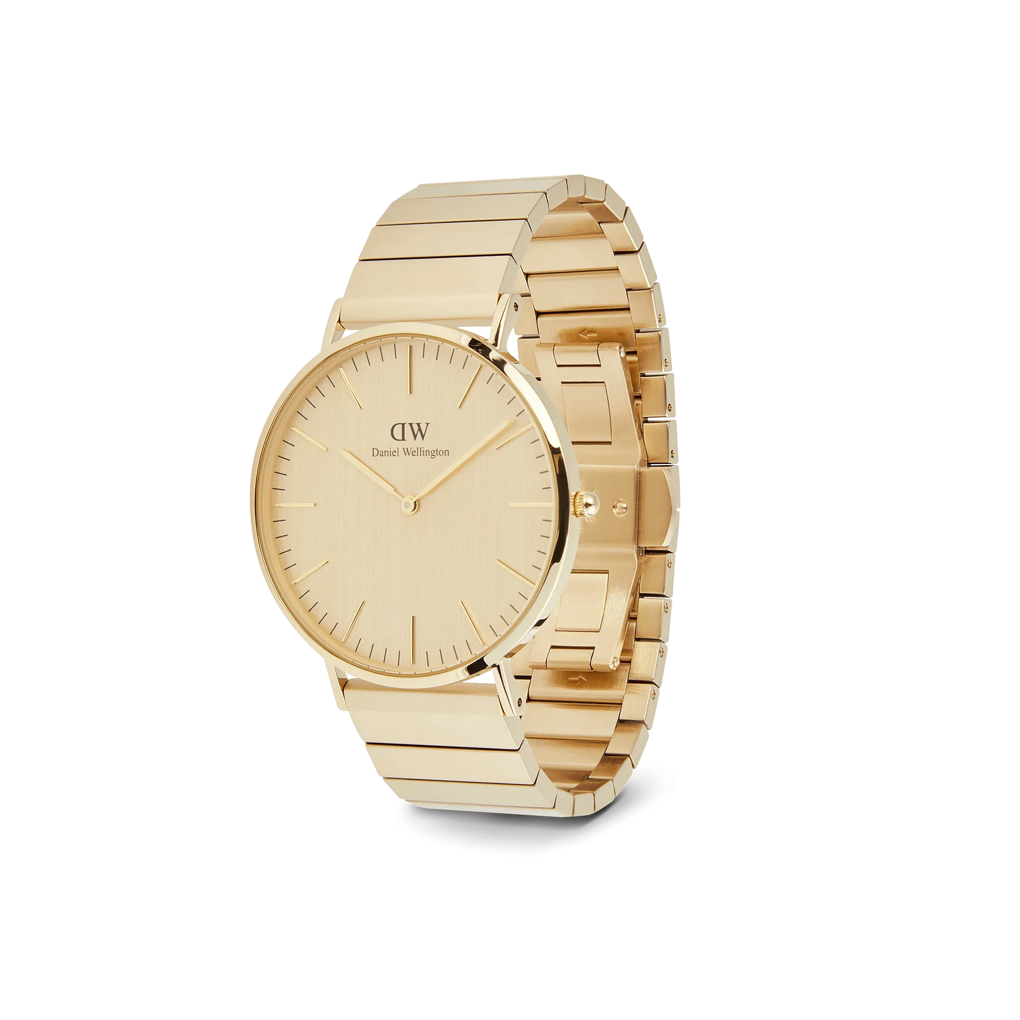 Daniel Wellington Classic Piano Link Gold Unitone Watch