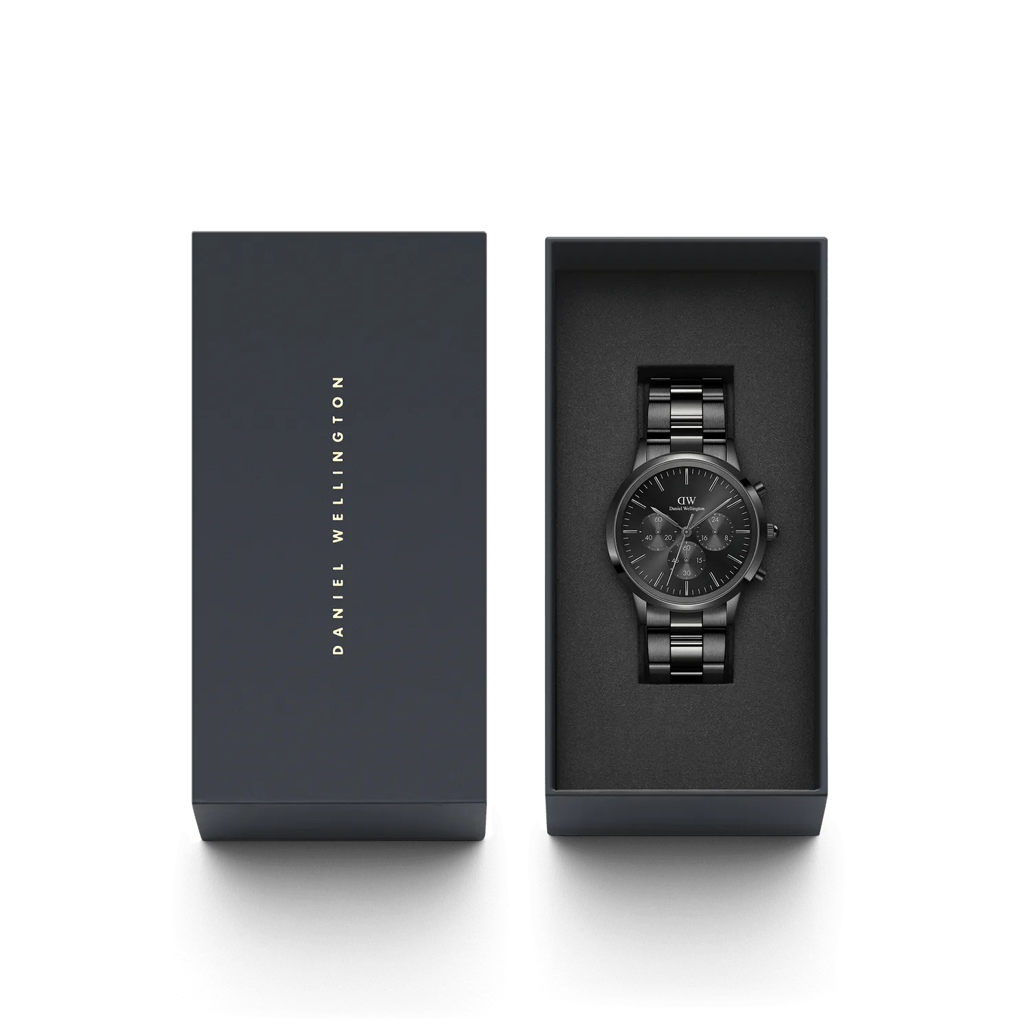 Daniel Wellington Iconic Men's 42mm Quartz Chronograph Watch DW00100642