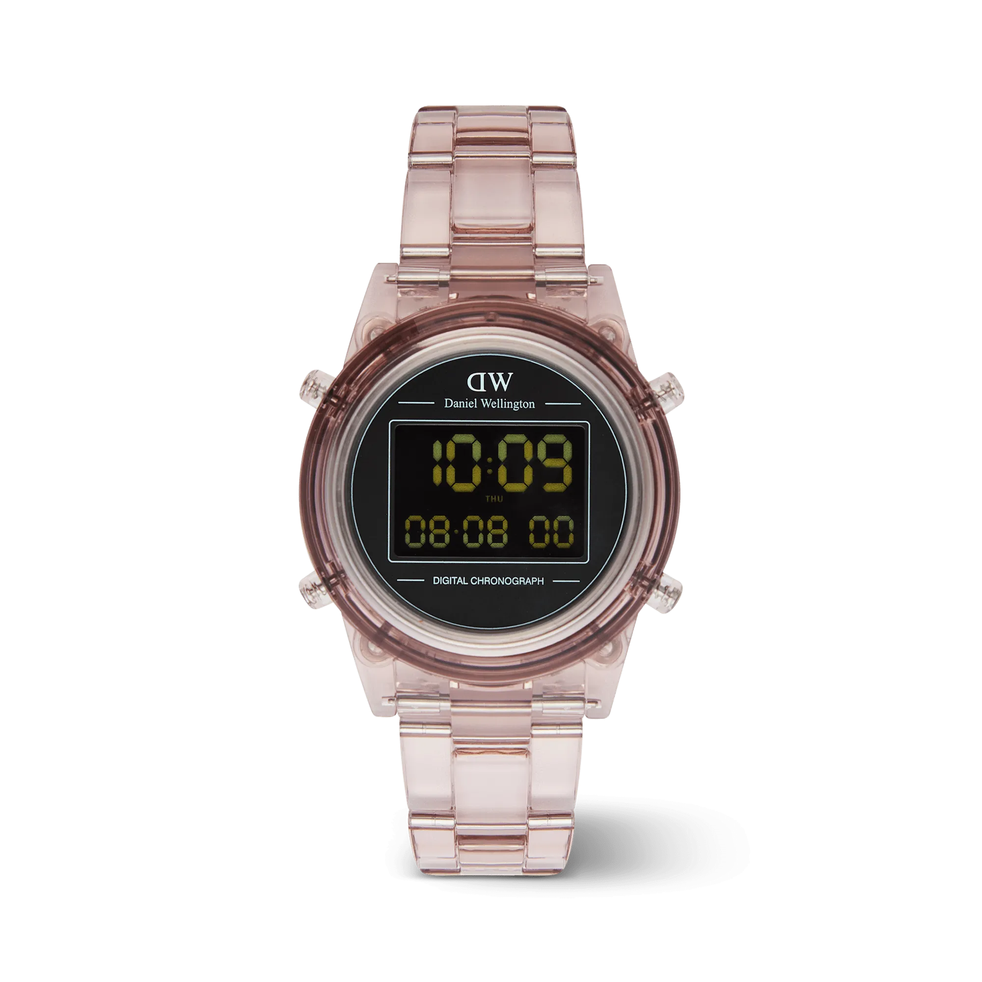 Daniel Wellington Retro Digital Dark Pink Watch