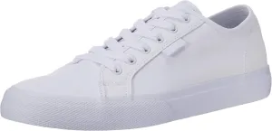 DC mens Manual Skate Shoe, White, 12.5 US