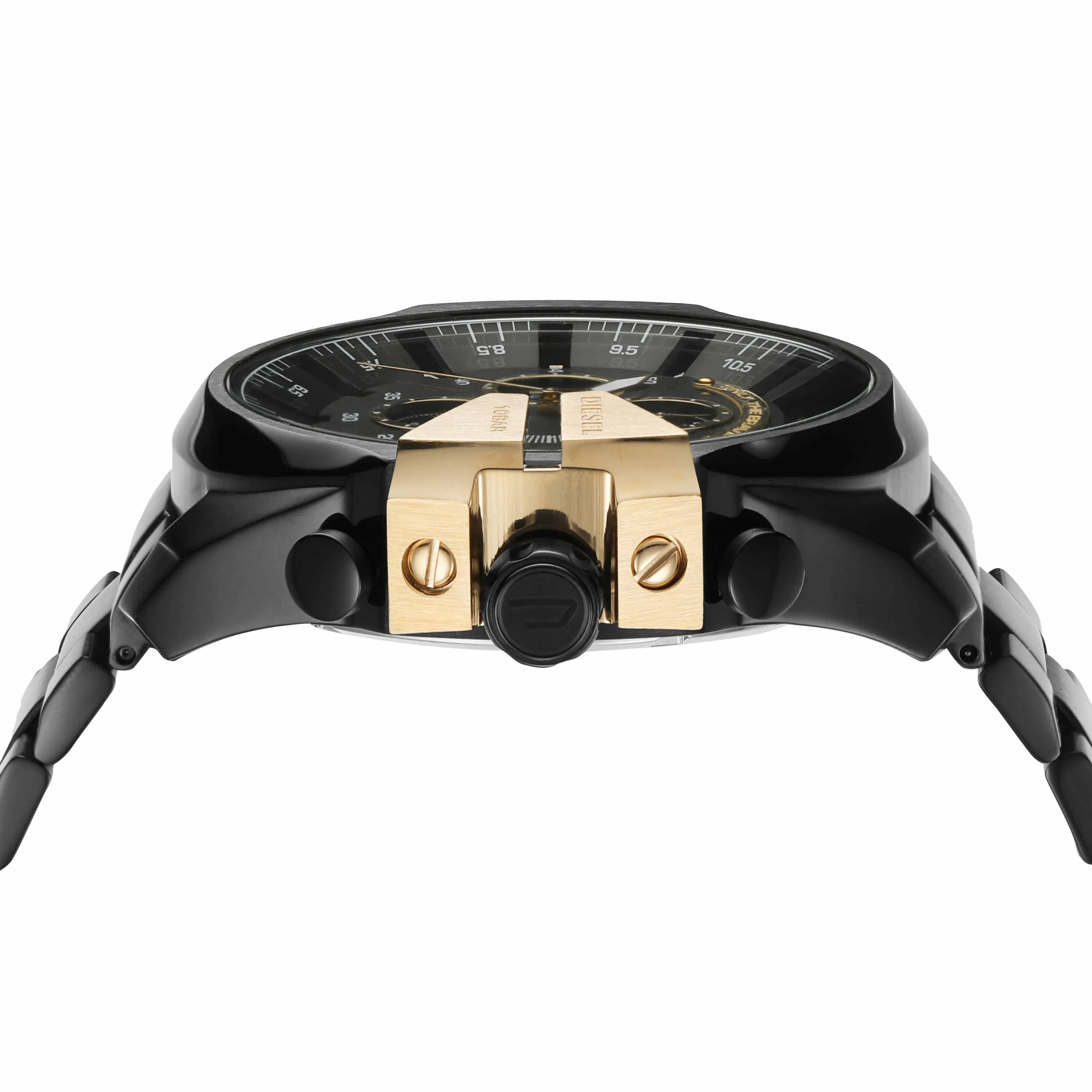 Diesel Mega Chief Black Chronograph Watch DZ4338
