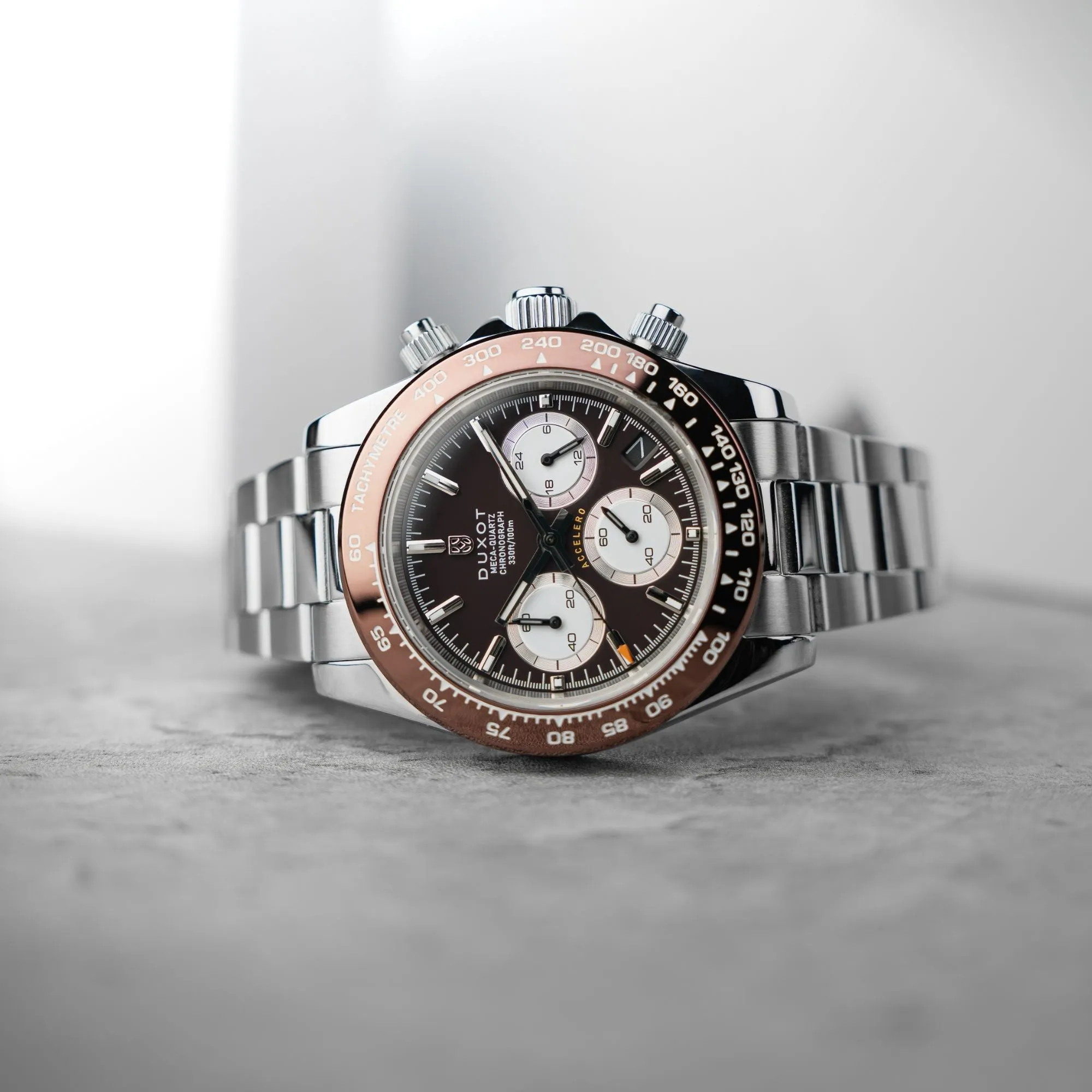 Duxot Accelero Chronograph Cacao Brown Watch  DX-2065-99