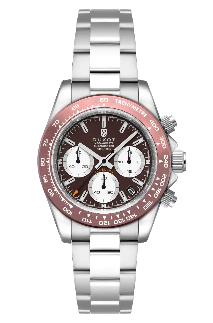Duxot Accelero Chronograph Cacao Brown Watch  DX-2065-99