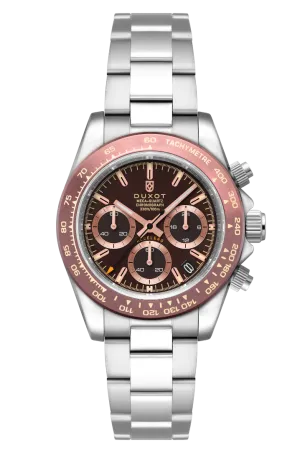 Duxot Accelero Chronograph Chestnut Brown Watch  DX-2065-44