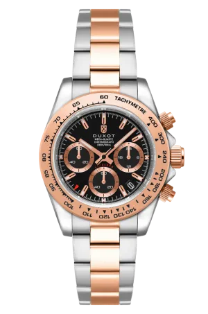 Duxot Accelero Chronograph Coal Black Watch  DX-2065-66