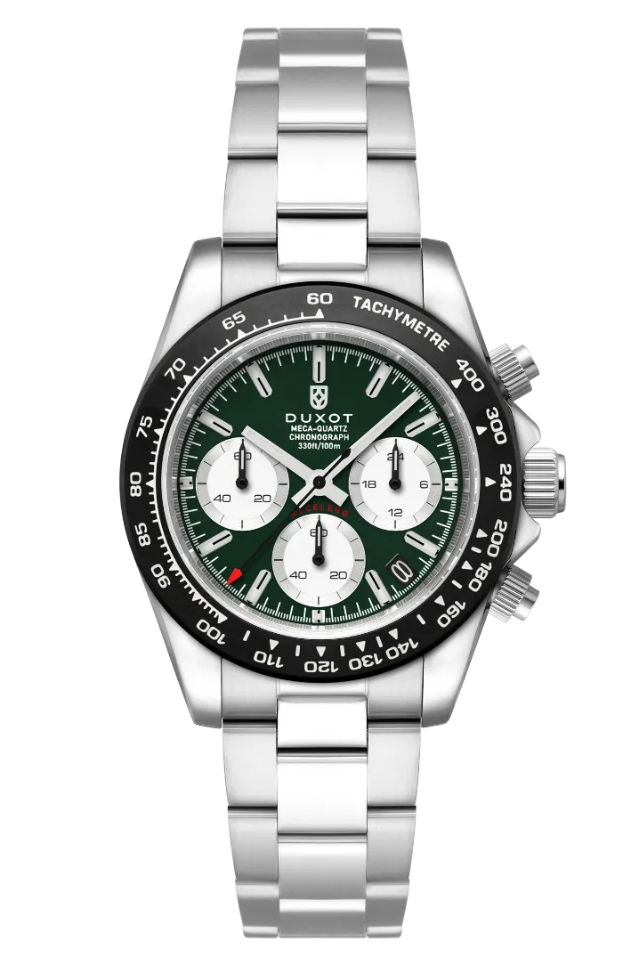 Duxot Accelero Chronograph Jade Green Watch  DX-2065-55