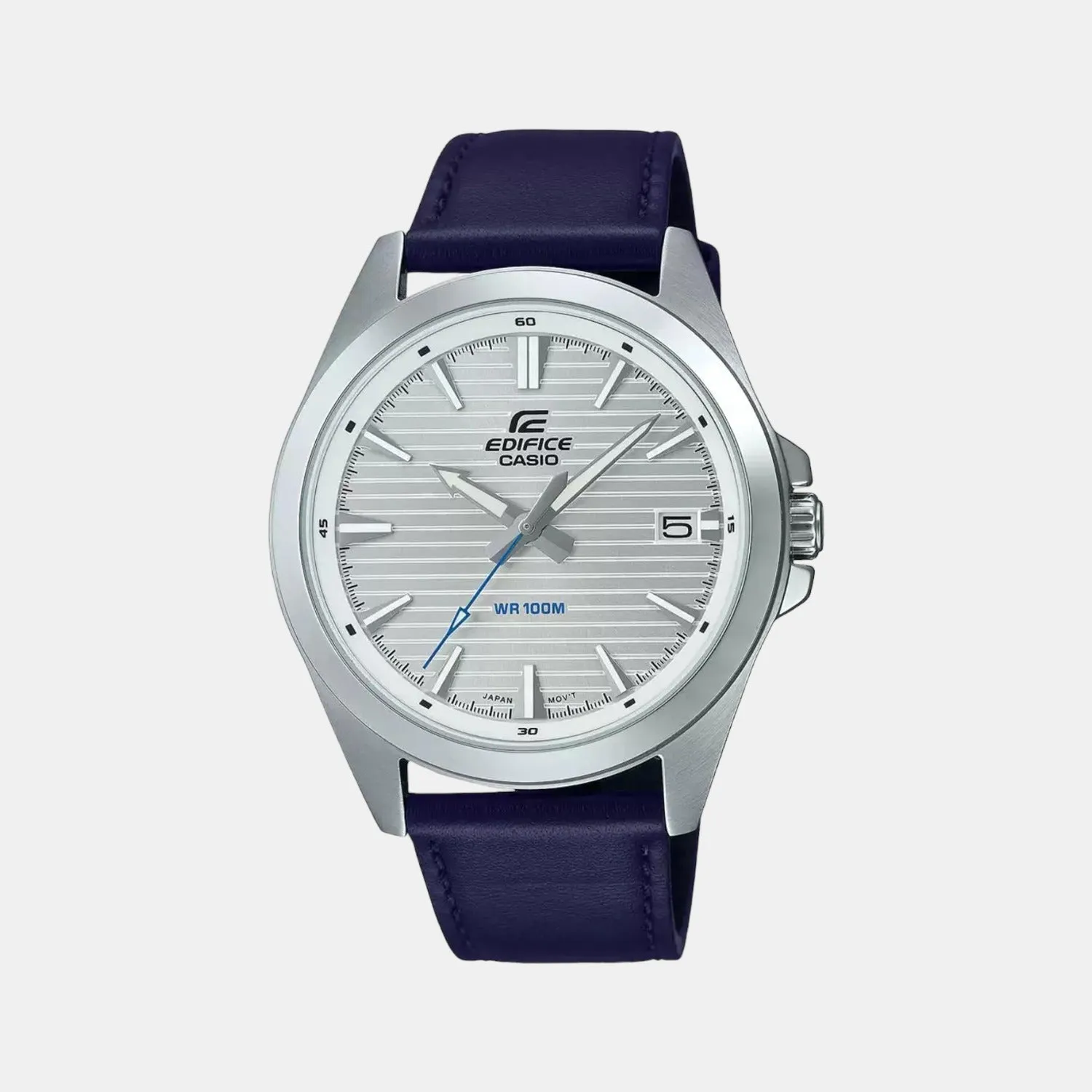 Edifice Men's Analog Leather Watch ED541 - EFV-140L-7AVUDF