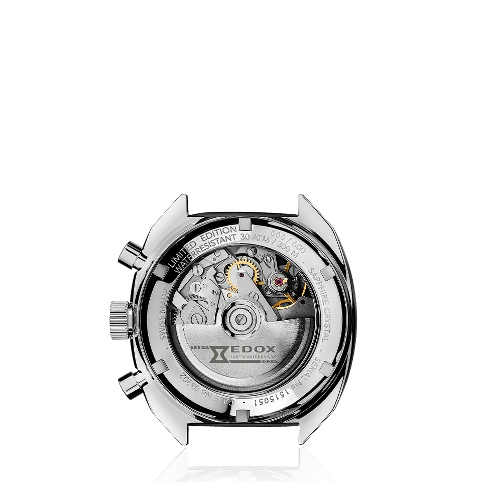 Edox Sportsman Automatic Limited Edition 140th Anniversary Chronograph Watch