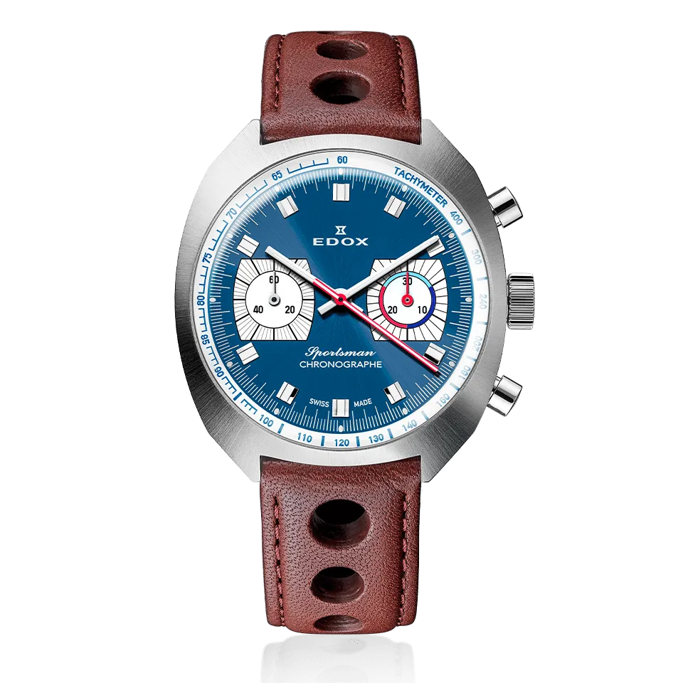 Edox Sportsman Automatic Limited Edition 140th Anniversary Chronograph Watch