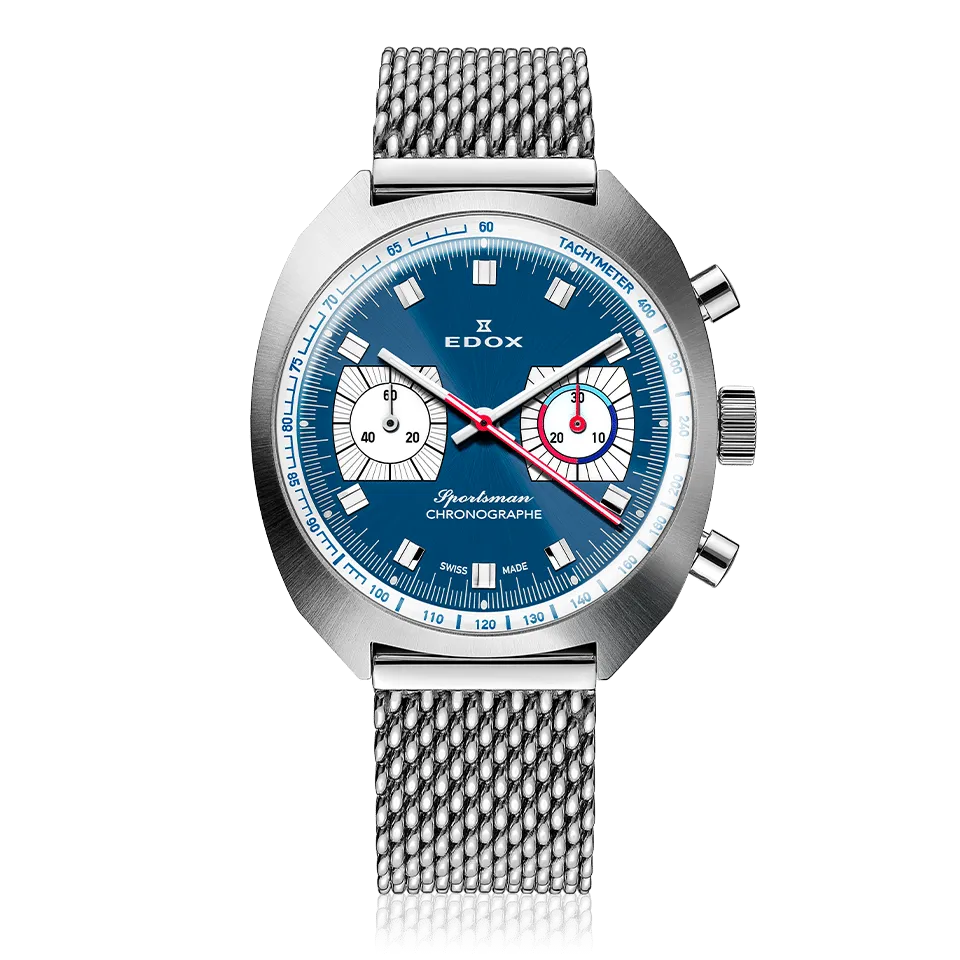 Edox Sportsman Automatic Limited Edition 140th Anniversary Chronograph Watch